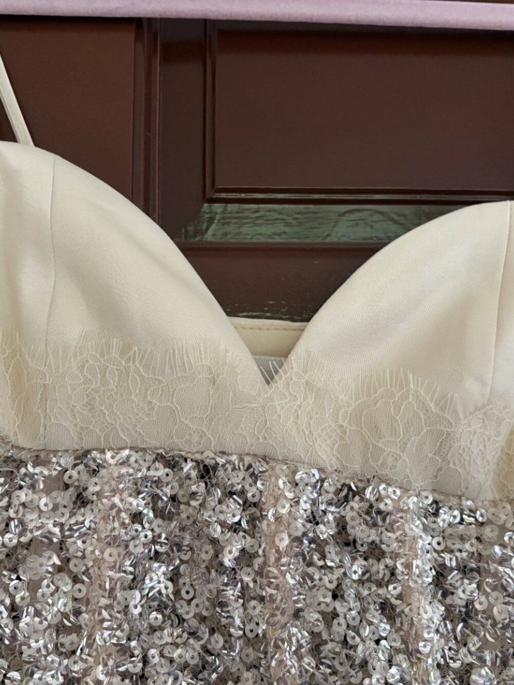 Zara Sequin Corset Top - Picture 5 of 5